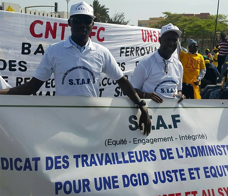 Grève des agents des Impôts et Domaines: le syndicat des travailleurs de l'administration fiscale se démarque