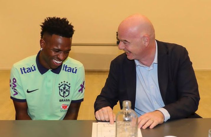 La FIFA nomme Vinícius Jr à la tête d'un comité anti-racisme
