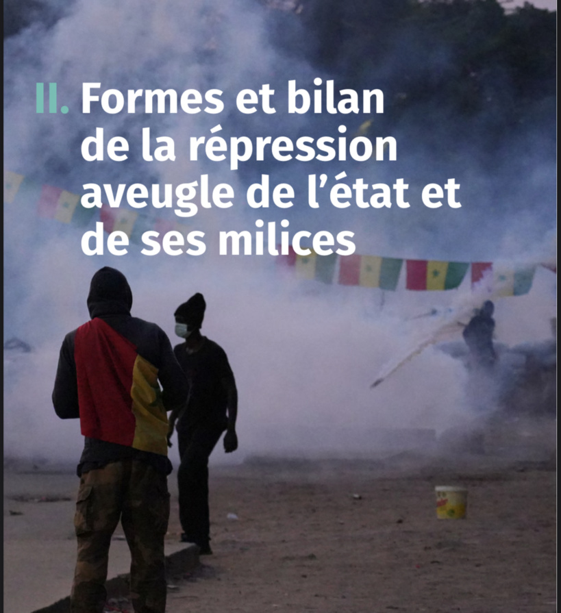 Pastef parle de 30 morts, 650 arrestations et 157 blessés dans son mémorandum « Lumière » Pastef parle de 30 morts, 650 arrestations et 157 blessés dans son mémorandum « Lumière »
