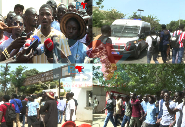 UCAD: les étudiants affirment que les amphithéâtres sont fonctionnels et continuent de fustiger la décision des autorités