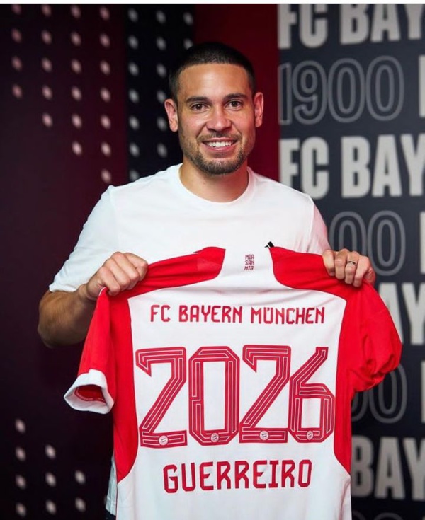 Raphaël Guerreiro s’engage avec le Bayern Munich jusqu’en 2026