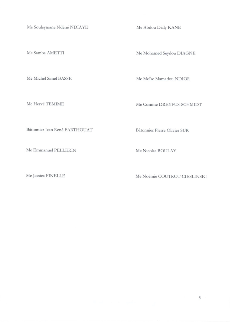 PUBLIREPORTAGE - Communiqué des avocats de Karim Wade