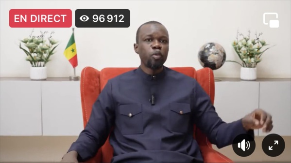 Ousmane Sonko appelle à nouveau à la résistance et révèle "un deal" visant à l'isoler de la Présidentielle de février 2024 Ousmane Sonko appelle à nouveau à la résistance et révèle "un deal" visant à l'isoler de la Présidentielle de février 2024