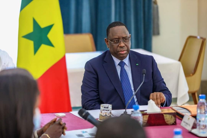 Macky Sall sur sa non-candidature à un 3e mandat : "Je n’ai subi aucune pression" Macky Sall sur sa non-candidature à un 3e mandat : "Je n’ai subi aucune pression"
