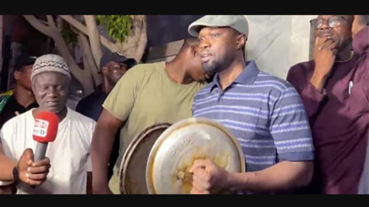 Concert casserole: Sonko exprime son  "émotion" et sa "gratitude" au peuple sénégalais