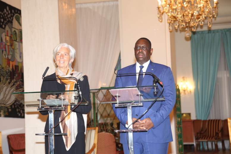 Publi-reportage - FMI : "le Fonds monétaire international va travailler à la réussite du PSE, qui demeure ambitieux" Lagarde Publi-reportage - FMI : "le Fonds monétaire international va travailler à la réussite du PSE, qui demeure ambitieux" Lagarde