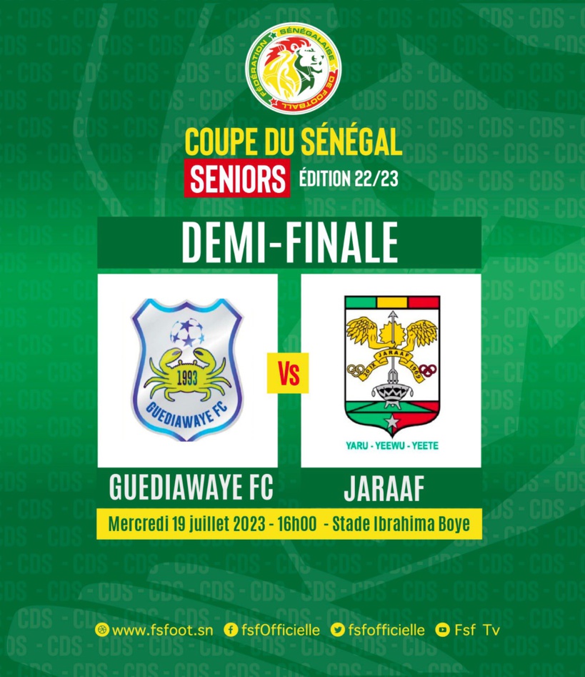 Coupe du Sénégal : Guédiawaye FC / Jaraaf, finale avant la lettre Coupe du Sénégal : Guédiawaye FC / Jaraaf, finale avant la lettre