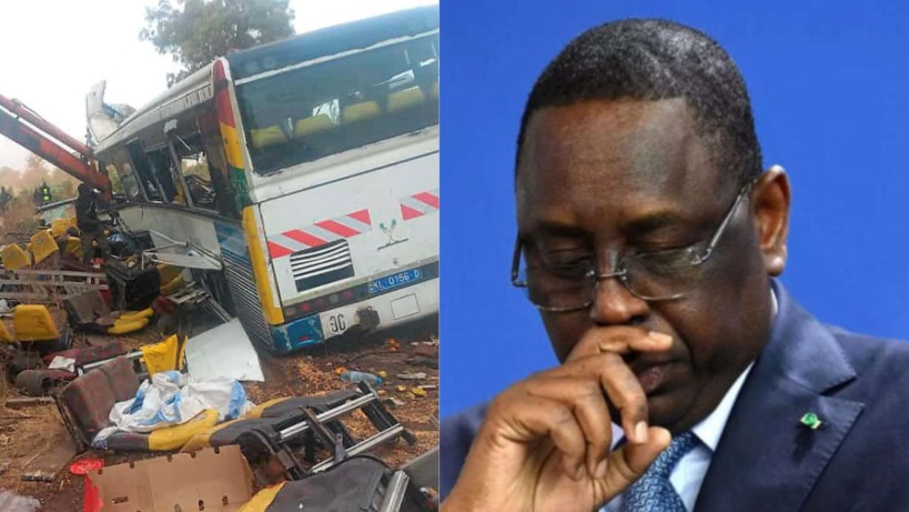 Accident mortel à Ngeune Sarr : Macky Sall exprime sa compassion et appelle à plus de prudence sur la route Accident mortel à Ngeune Sarr : Macky Sall exprime sa compassion et appelle à plus de prudence sur la route