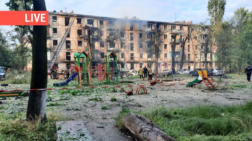Ukraine: au moins un mort dans une frappe sur un immeuble d'habitation (ministre) Ukraine: au moins un mort dans une frappe sur un immeuble d'habitation (ministre)