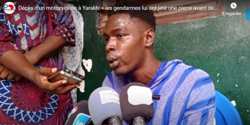 Décès d’un motocycliste au check-point des FDS: « les gendarmes lui ont jeté une pierre avant de tirer la corde sur lui », selon un témoin Décès d’un motocycliste au check-point des FDS: « les gendarmes lui ont jeté une pierre avant de tirer la corde sur lui », selon un témoin