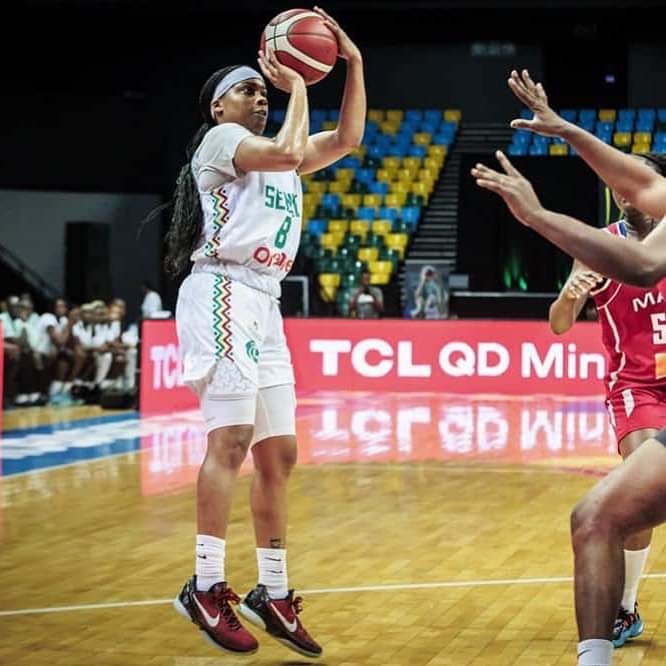 Afrobasket féminin 2023: Cierra Dillard nommée meilleure meuneuse du tournoi
