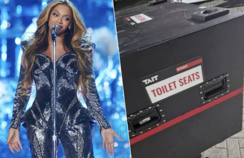Queen B jamais sans son trône: pourquoi Beyoncé voyage toujours avec ses propres toilettes Queen B jamais sans son trône: pourquoi Beyoncé voyage toujours avec ses propres toilettes
