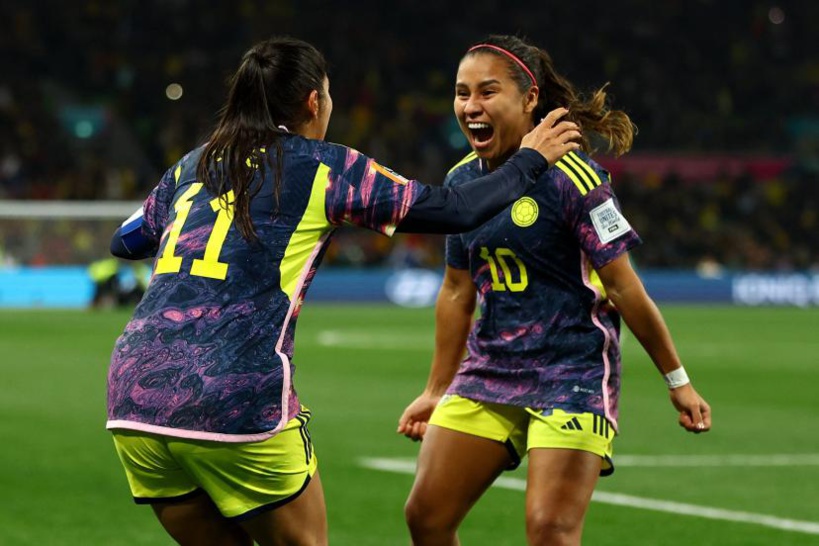 Mondial féminin : la Colombie domine la Jamaïque et se qualifie pour le premier quart de finale de son histoire