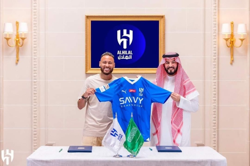 Neymar à Al Hilal, c’est officiel ! Neymar à Al Hilal, c’est officiel !