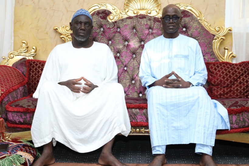 En prélude du Grand Magal, Thierno Alassane Sall se rend à Touba En prélude du Grand Magal, Thierno Alassane Sall se rend à Touba