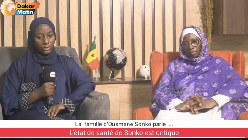 Sokhna Anna Diamanka, 2e épouse de Sonko: « il m’a dit aujourd’hui qu’il ne sentait plus son côté gauche » Sokhna Anna Diamanka, 2e épouse de Sonko: « il m’a dit aujourd’hui qu’il ne sentait plus son côté gauche »