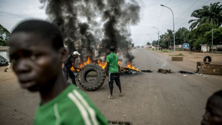 Des violences intercommunautaires ont eu lieu ce 15 février 2015 à Bangui (photo d'archive