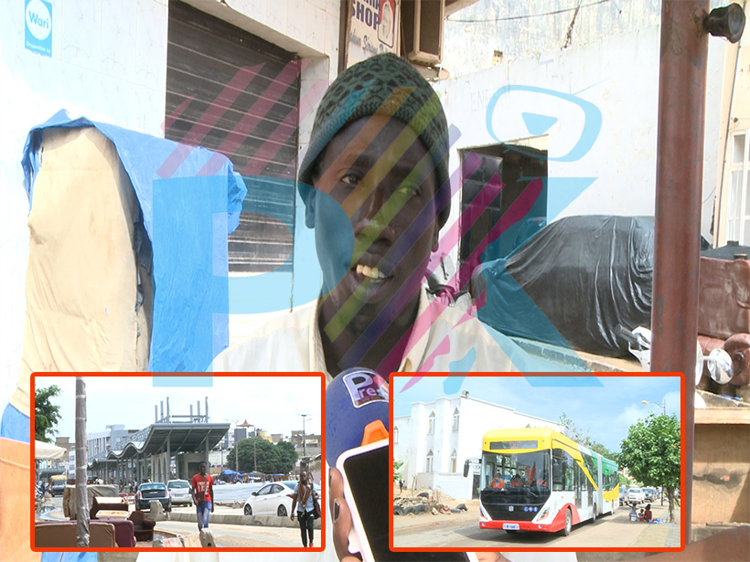 Chantiers du BRT à Liberté 6 : les vendeurs déplacés toujours en quête de survie