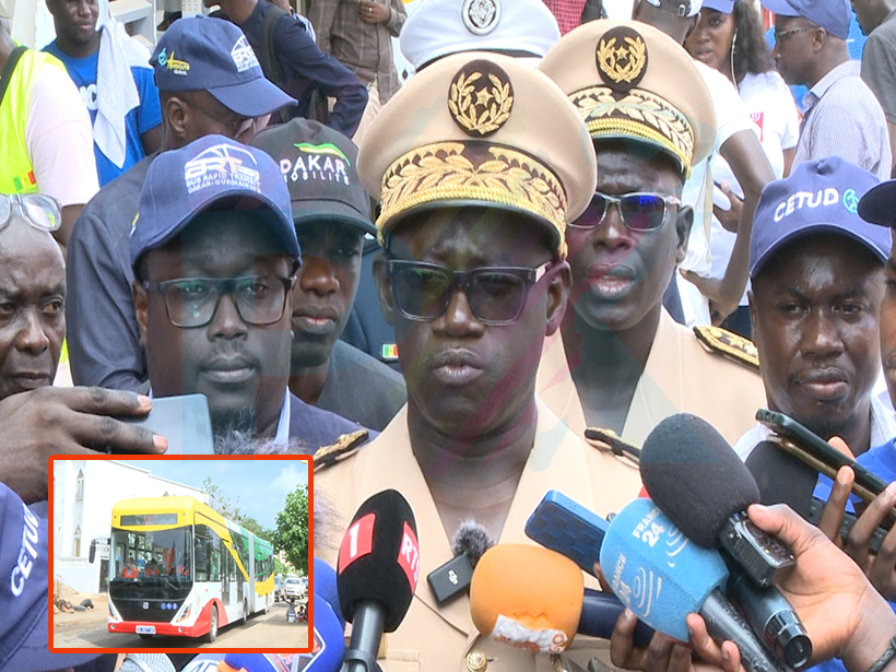 Lancement des Essais du BRT à Dakar : le gouverneur appelle à la préservation et à la collaboration de la population