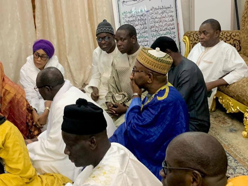 Une délégation de Yewwi Askan Wi présentement chez le Khalife général des mourides