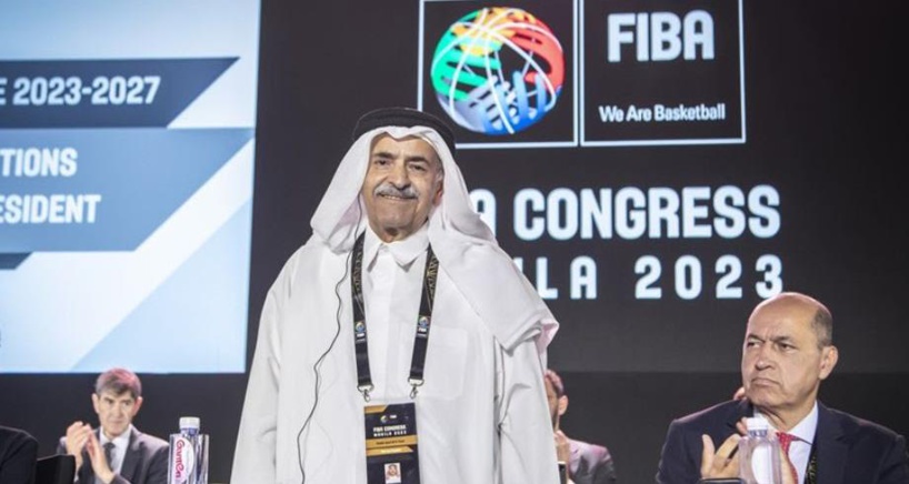 Cheikh Saud Ali Al-Thani élu nouveau président de la Fédération internationale de basket Cheikh Saud Ali Al-Thani élu nouveau président de la Fédération internationale de basket