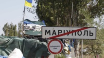 Marioupol, ville de 500 000 habitants, est un port stratégique du sud-est toujours contrôlé par l'Ukraine. REUTERS/Vasily Fedosenko