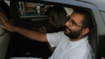 L'opposant et blogueur, Alaa Abdel Fattah, a été emprisonné l'an dernier pour infraction à la législation sur les manifestations politiques