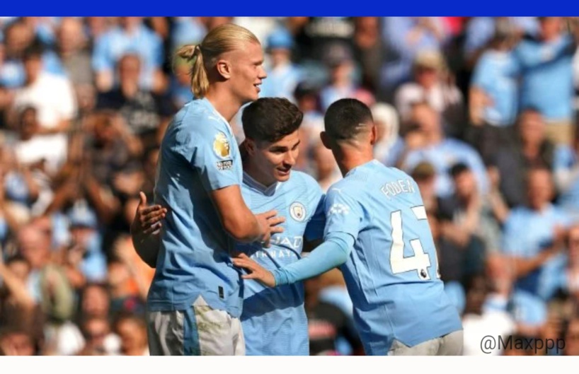 Haaland et Manchester City étrillent Fulham, Chelsea perd encore, Tottenham écrase Burnley
