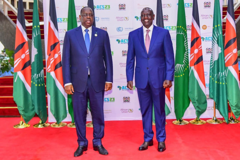 Sommet africain sur le climat : « le moment est en effet propice pour faire le point » (Macky Sall) Sommet africain sur le climat : « le moment est en effet propice pour faire le point » (Macky Sall)