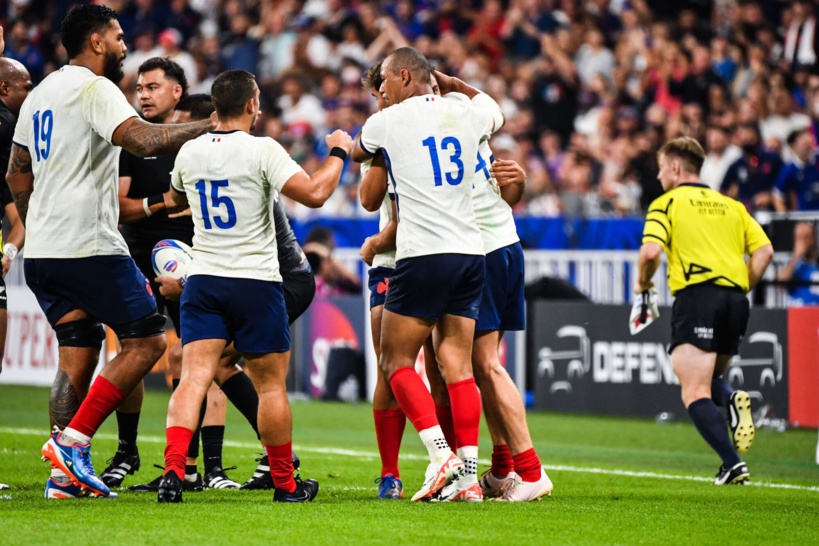 Les Bleus terrassent les All Blacks en match d'ouverture de la Coupe du monde Les Bleus terrassent les All Blacks en match d'ouverture de la Coupe du monde