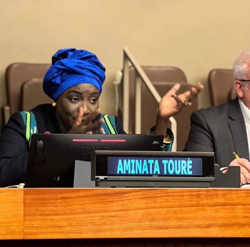 Aminata Touré exprime sa tristesse au peuple marocain Aminata Touré exprime sa tristesse au peuple marocain