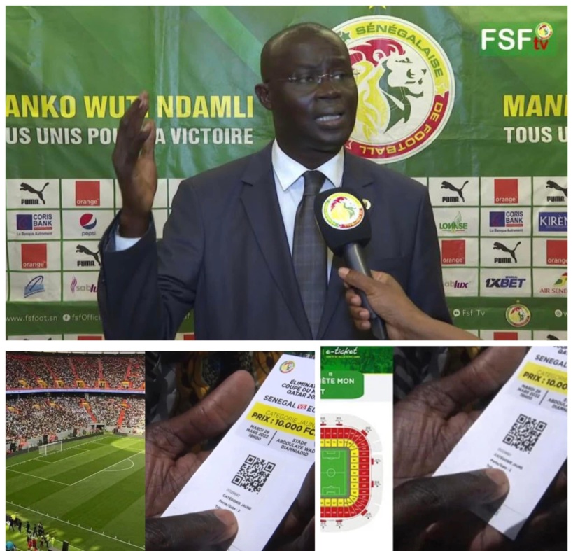 Les tickets du match Sénégal vs Algérie introuvables entre les mains des revendeurs : la Fédération apporte des précisions