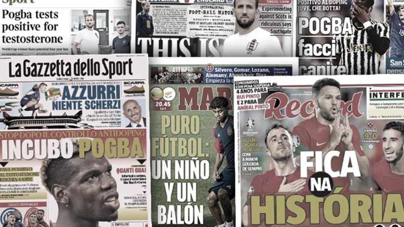 L’Europe sous le choc après les révélations de dopage de Paul Pogba, Lamine Yamal affole l’Espagne L’Europe sous le choc après les révélations de dopage de Paul Pogba, Lamine Yamal affole l’Espagne