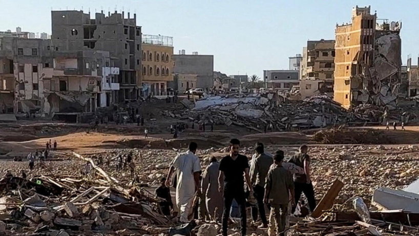 Libye: les secours commencent à arriver dans la ville dévastée de Derna Libye: les secours commencent à arriver dans la ville dévastée de Derna