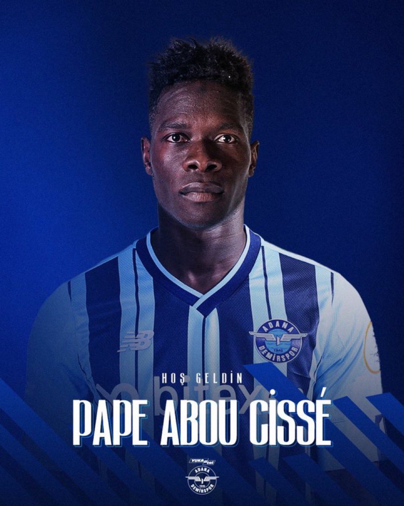 Pape Abou Cisse rejoint le championnat Turc en signant avec Adana Demirspor pour 3ans Pape Abou Cisse rejoint le championnat Turc en signant avec Adana Demirspor pour 3ans