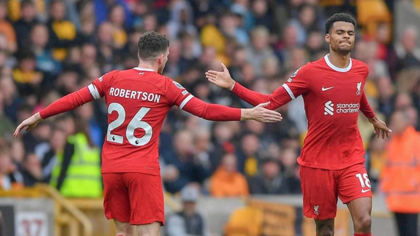 Premier League : Liverpool renverse Wolverhampton et devient leader provisoire Premier League : Liverpool renverse Wolverhampton et devient leader provisoire
