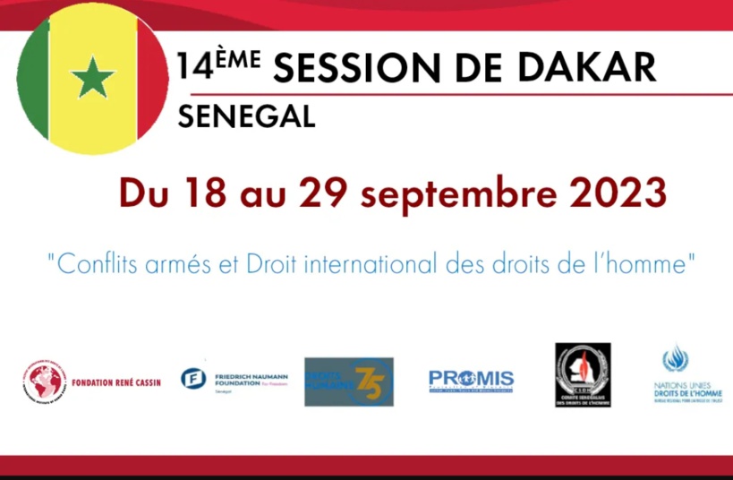 Dakar accueille du 18 au 29 septembre la 14e édition de la formation délocalisée en droit international des droits de l’homme