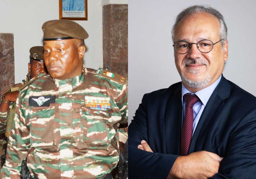 Emmanuel Macron annonce le retour en France de son ambassadeur au Niger Emmanuel Macron annonce le retour en France de son ambassadeur au Niger