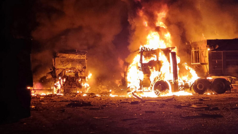 Ukraine: la Russie attaque de nouveau Odessa à l'aide de drones et de missiles Ukraine: la Russie attaque de nouveau Odessa à l'aide de drones et de missiles