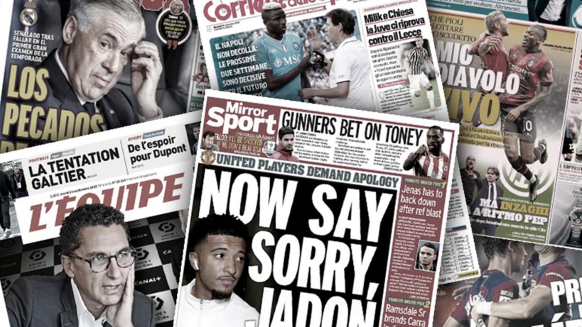 Le coup de pression des stars de United à Jadon Sancho, la tension monte pour Rudi Garcia au Napoli