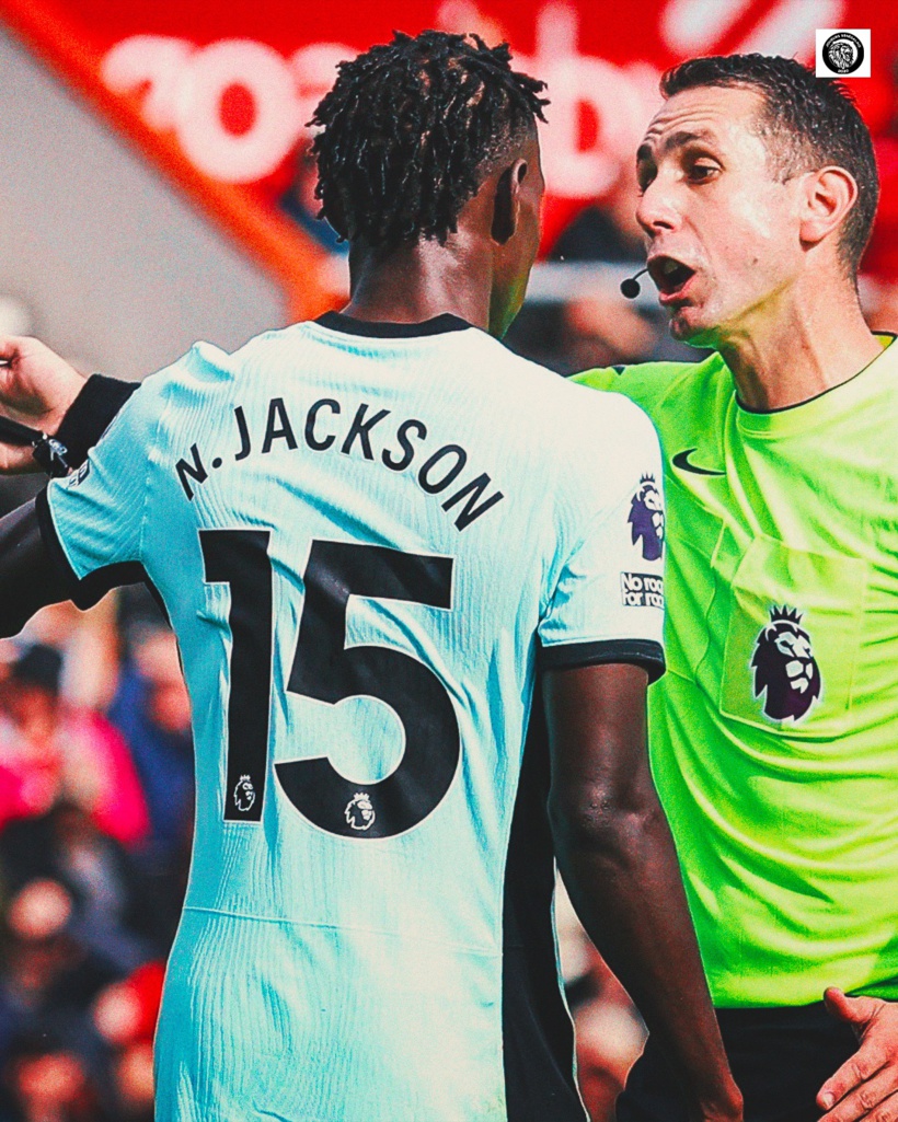 Premier League : Nicolas Jackson suspendu pour la prochaine rencontre face à Fulham Premier League : Nicolas Jackson suspendu pour la prochaine rencontre face à Fulham
