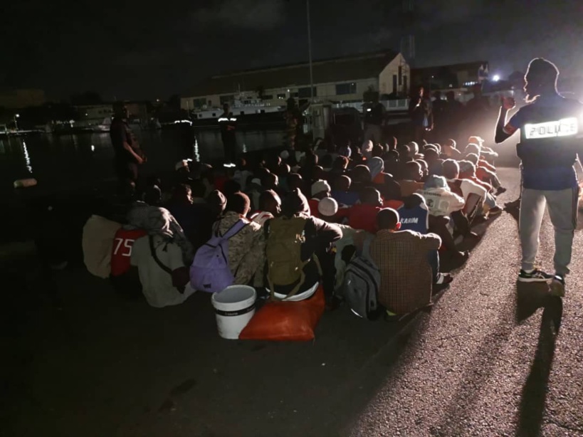 La Marine sénégalaise intercepte 71 candidats à l’émigration La Marine sénégalaise intercepte 71 candidats à l’émigration