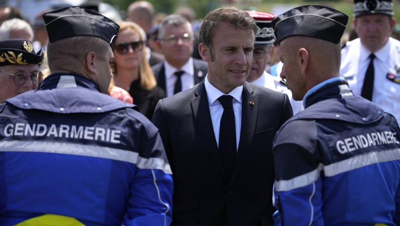 France: Macron annonce 238 nouvelles brigades de gendarmerie, soit plus que les 200 prévues