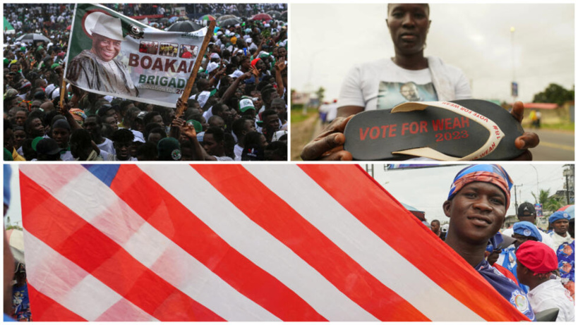 Élections générales au Liberia: fin d’une longue campagne, entre mobilisation et appels au calme Élections générales au Liberia: fin d’une longue campagne, entre mobilisation et appels au calme