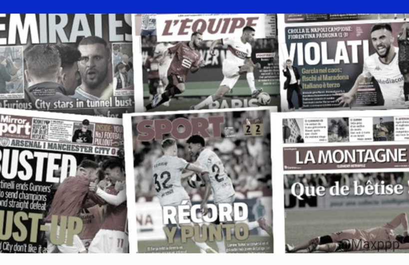 L’échange sensationnel de stars entre Naples et Arsenal, la presse française sous le choc après les incidents à Montpellier L’échange sensationnel de stars entre Naples et Arsenal, la presse française sous le choc après les incidents à Montpellier