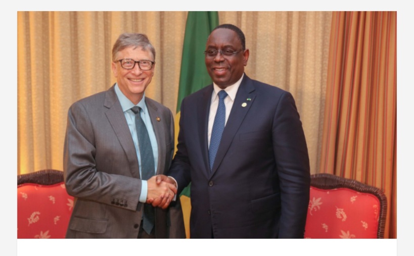 Bill Gates, impatient de rencontrer les jeunes innovateurs sénégalais