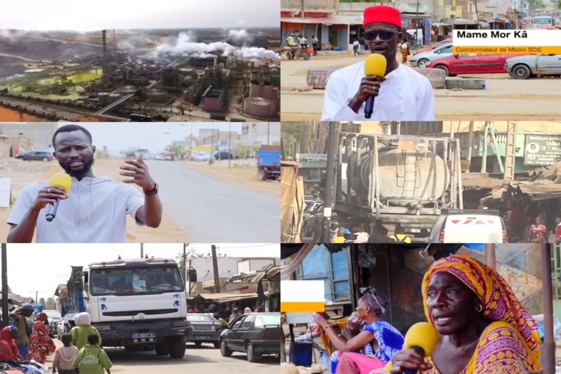 Pollution à outrance, circulation dangereuse de camions de soufre et d'acide: le film de l'asphyxie de Mboro par les ICS