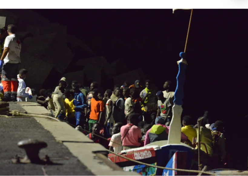 Au moins 674 migrants partis en majorité du Sénégal ont débarqué ce mardi en Espagne