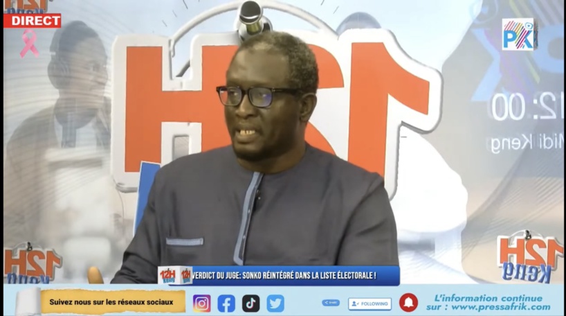 Ayib Daffé, mandataire de Sonko : « nous allons récupérer la fiche de parrainage le plus tôt » Ayib Daffé, mandataire de Sonko : « nous allons récupérer la fiche de parrainage le plus tôt »