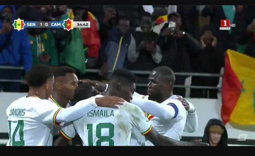 Sadio Mané ouvre le score sur penalty Sadio Mané ouvre le score sur penalty